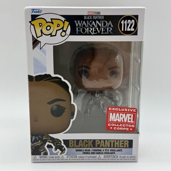 Funko POP! Marvel: Black Panther Wakanda Forever #1122 Collector Corps Exclusive - Picture 1 of 3